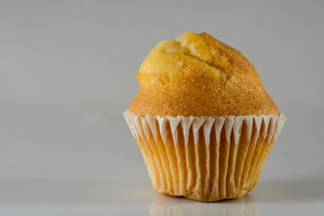 Packaged Spanish Madalena Pastry in Industrial-Style Presentation