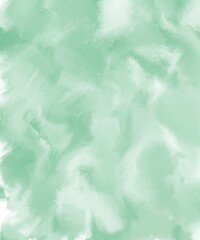 Abstract texture for design. Background pattern. Soft, green brush strokes, painted, gentle, delicate, flowing, smooth, airy, art, bright, subtle gradients, artistic
