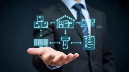 Logistics and supply chain management digital interface