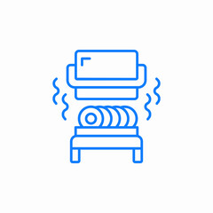 dish dryer icon sign vector