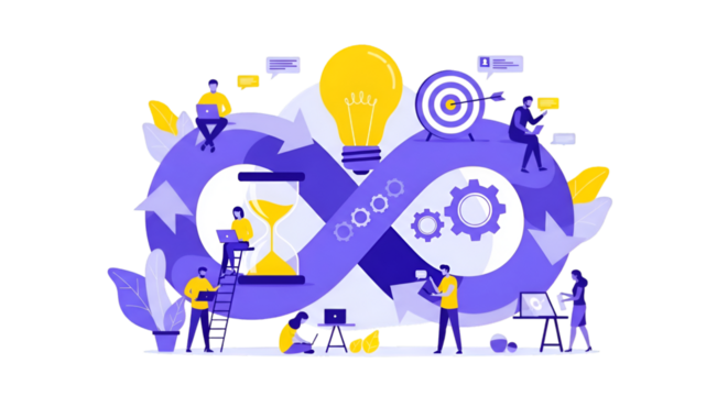 Agile Development Cycle with Team Collaboration - Powered by Adobe