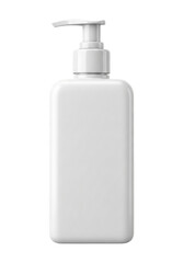 White soap dispenser