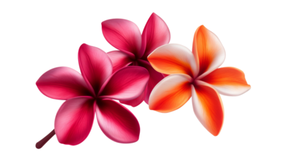 Plumeria Flowers, Tropical Floral Composition, Isolated on Transparent Background, PNG, Image, Floral Design, Plumeria, Frangipani