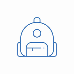 school bus icon sign vector