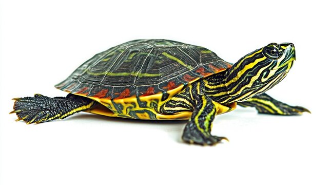 Turtle isolated on white background