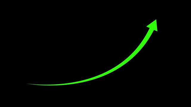 business up arrow icon symbolizing growth, progress, and positive trends in business metrics such as sales, revenue, profit, or stock value. Usually displayed in green.