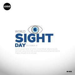 World Sight Day is observed on the second Thursday of October.