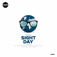 World Sight Day is observed on the second Thursday of October.