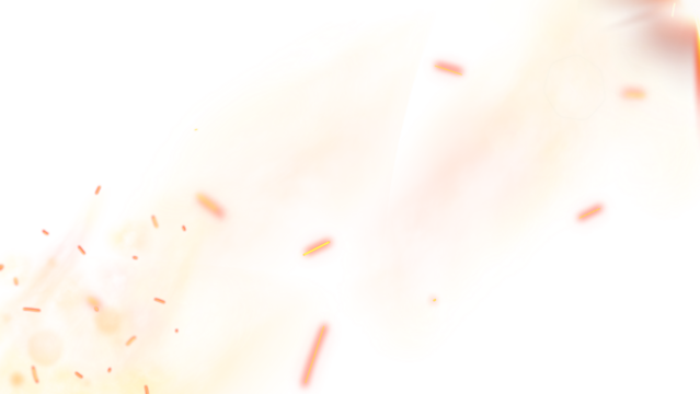 Hot burning fire sparks flying with the wind on a night sky. Glowing fire particles and ashes with bokeh. Bonfire, heat and haze. Bright flame particles and cinder. Wide background. - Powered by Adobe