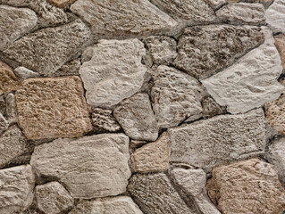 Ancient Stone Wall Background – Textured Wallpaper for Social Media and Branding. Ultra High-Resolution Photography 