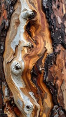 Close-up bark texture