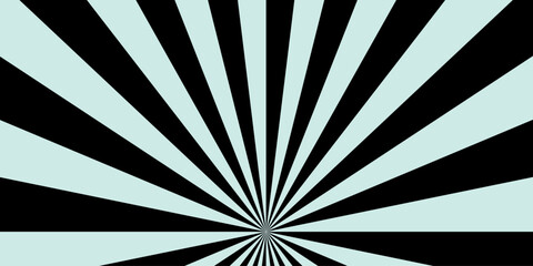 Sunburst classic retro background, rays or stripes in the center. Rotating, spiral stripes.vector background template retro vintage style.peach teal blue and beige white in a straight radial striped .