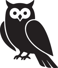 vector illustration of a owl