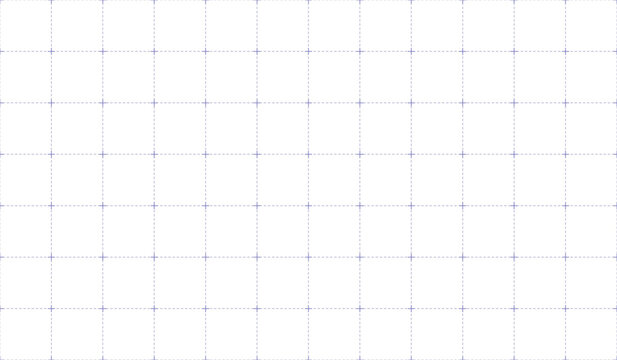 Square grid of graph paper. Abstract checkered background. Geometric pattern for school, technical engineering lines scale measurement. Lined notebook form on white background