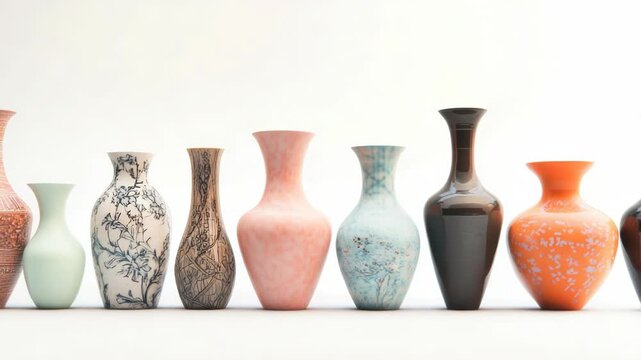 Group of vases