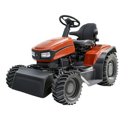 Powerful tractor action in agricultural fields machinery showcase farm environment ground level view farming innovation