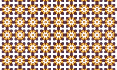 Abstract seamless floral vector pattern illustration for fabric textile decoration