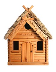 Wooden cottage toy