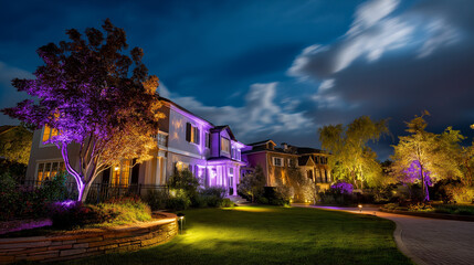 Creative Halloween decoration design services incorporating atmospheric lighting systems and immersive theming technologies transform residential and commercial spaces into spectac