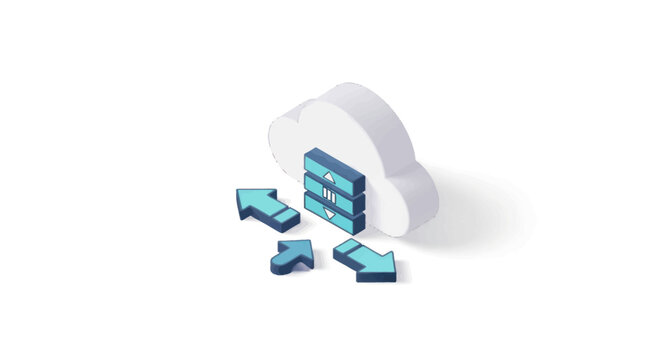 Cloud Computing Data Server with Uploads and Downloads.