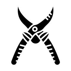 Fototapeta premium Pruning Shears Vector Icon