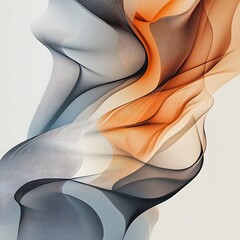 Futuristic shiny textures with smooth curved reflections design high resolution picture