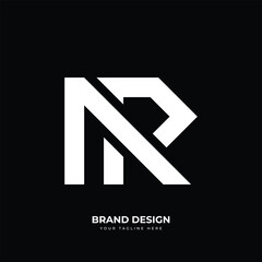 Letter Ar or Ra initial stylish unique abstract logo