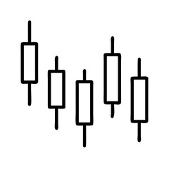 Candlestick chart analysis stock market trading investment financial data visualization graph pattern