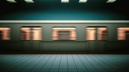 Métro roulant a tout vitesse