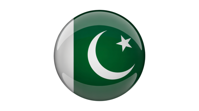 Celebrate Pakistan with this striking flag orb, perfect for national holidays, patriotic events, or global projects, a symbol of unity and pride