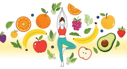 Obraz premium Healthy Lifestyle Design.