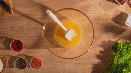 Preparing Delicious and Fresh Homemade Salad Dressing