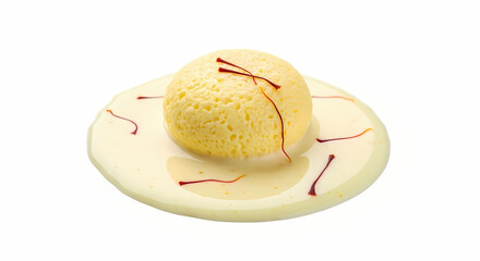 melon on a white background