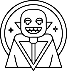 Halloween cartoon character 