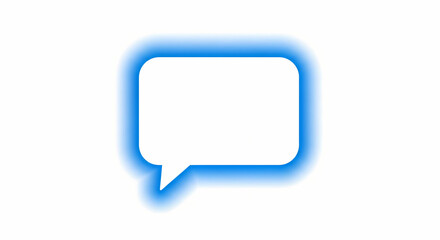 blue speech bubble