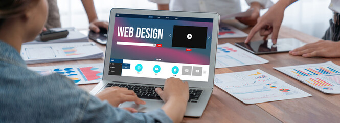 Website design software provide brisk template for online retail business and e-commerce