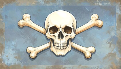 Abstract landscape art with blended blues, browns, and hints of white