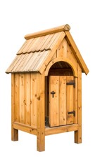 Wooden miniature house