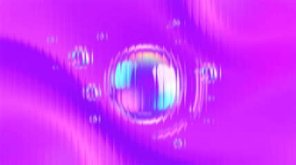 Stunning iridescent sphere effect wallpaper for dreamy backgrounds or futuristic designs and vibrant purple abstract texture for your visual projects