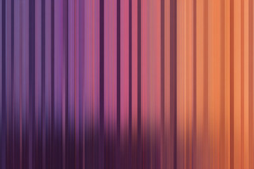 Abstract gradient background with vertical lines in purple and orange tones