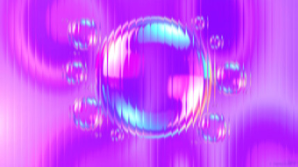 Vibrant holographic bubbles shimmer with iridescent light, creating a mesmerizing, futuristic abstract background perfect for dynamic designs