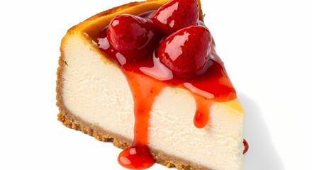 cheesecake with cherry