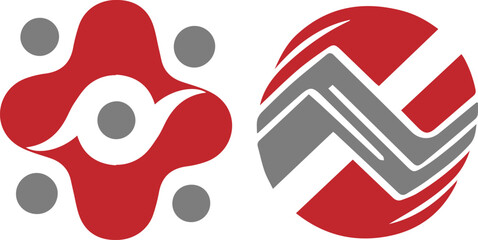 vector illustration of abstract logo