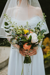 wedding bouquet of flowers