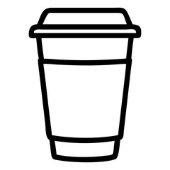 Trash can vector icon isolated on white background