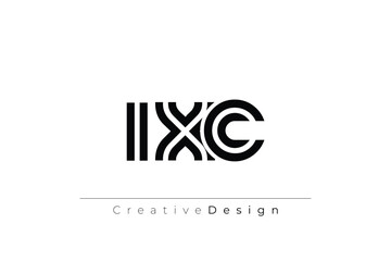 IXC Creative Unique Modern Letter Logo Design