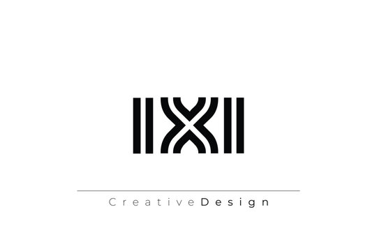 IXI Creative Unique Modern Letter Logo Design
