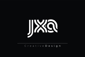 JXA Creative Unique Modern Letter Logo Design