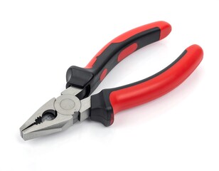 Obraz premium Pair of pliers with red and black handles