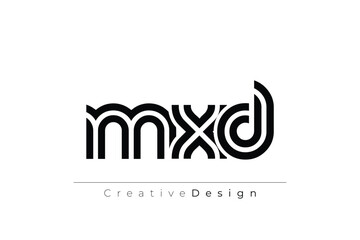 MXD Creative Unique Modern Letter Logo Design
